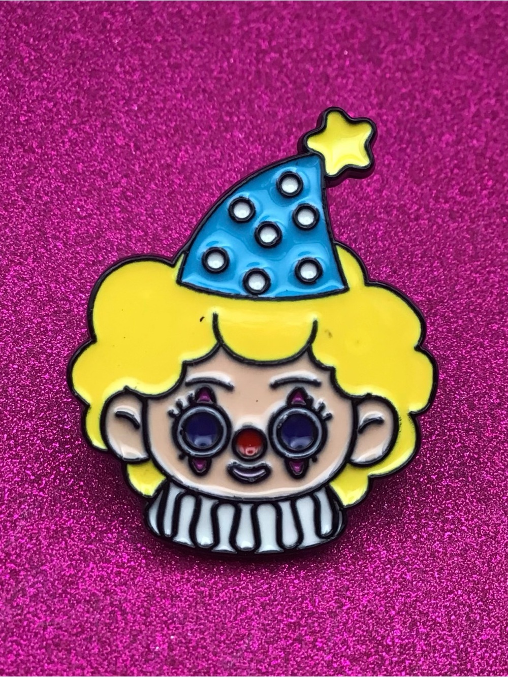 Clown Enamel Pin